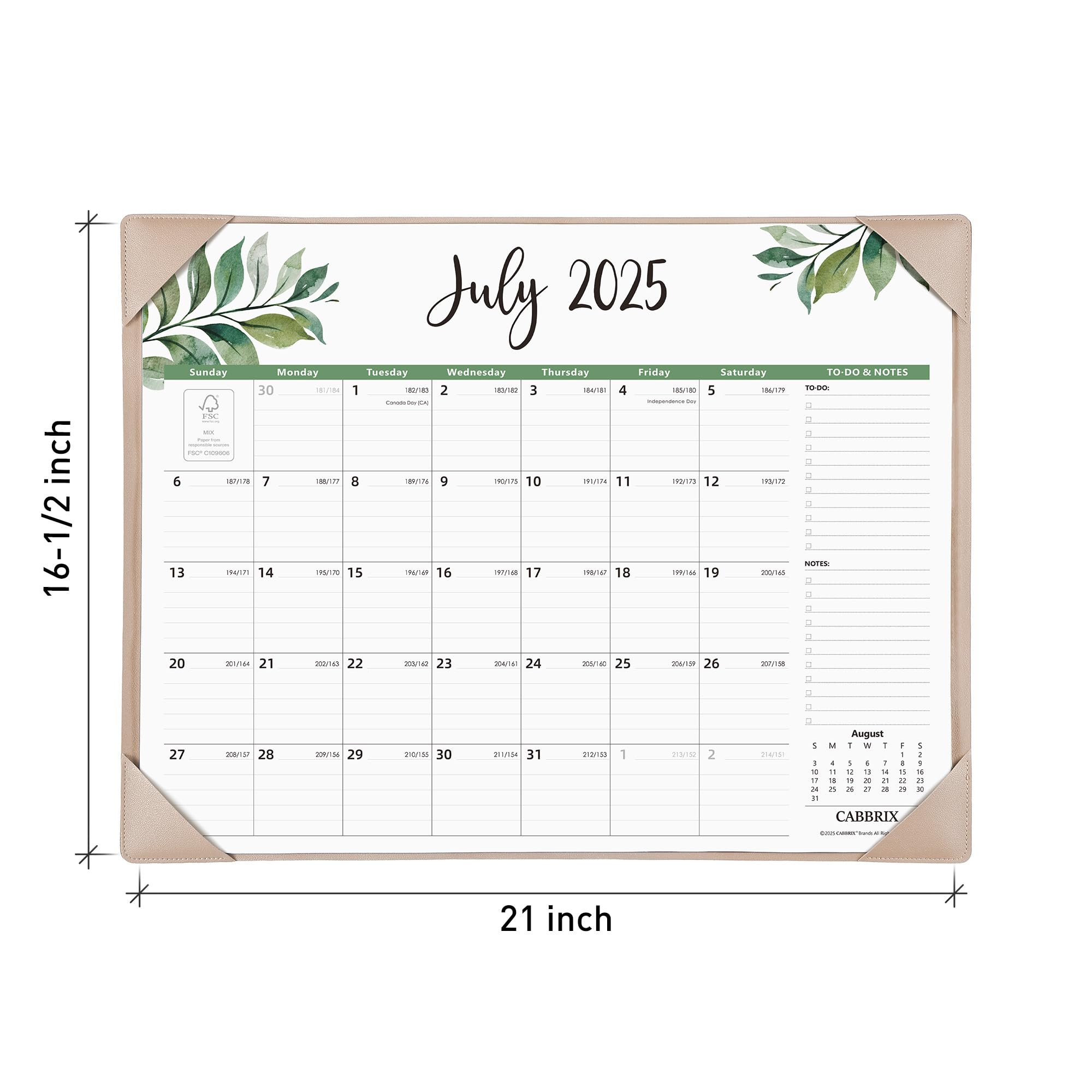 Cabbrix-2025-2026-Desk-Calendar-Botanical-Elements-Apricot-2025.11.05.03