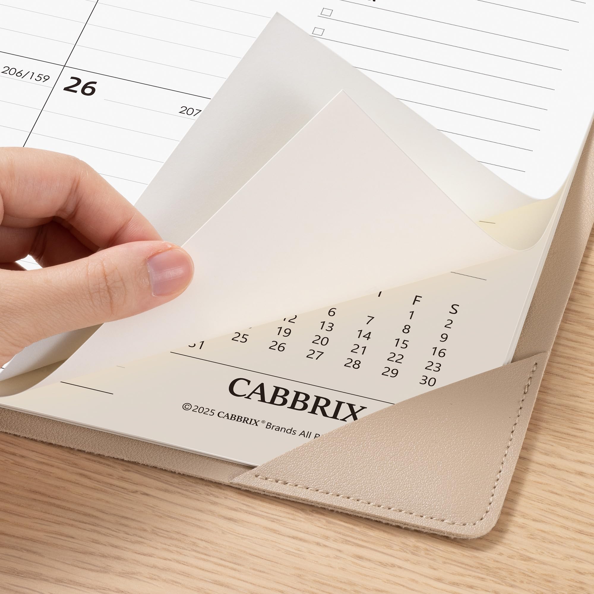 Cabbrix-2025-2026-Desk-Calendar-Botanical-Elements-Apricot-2025.11.05.03