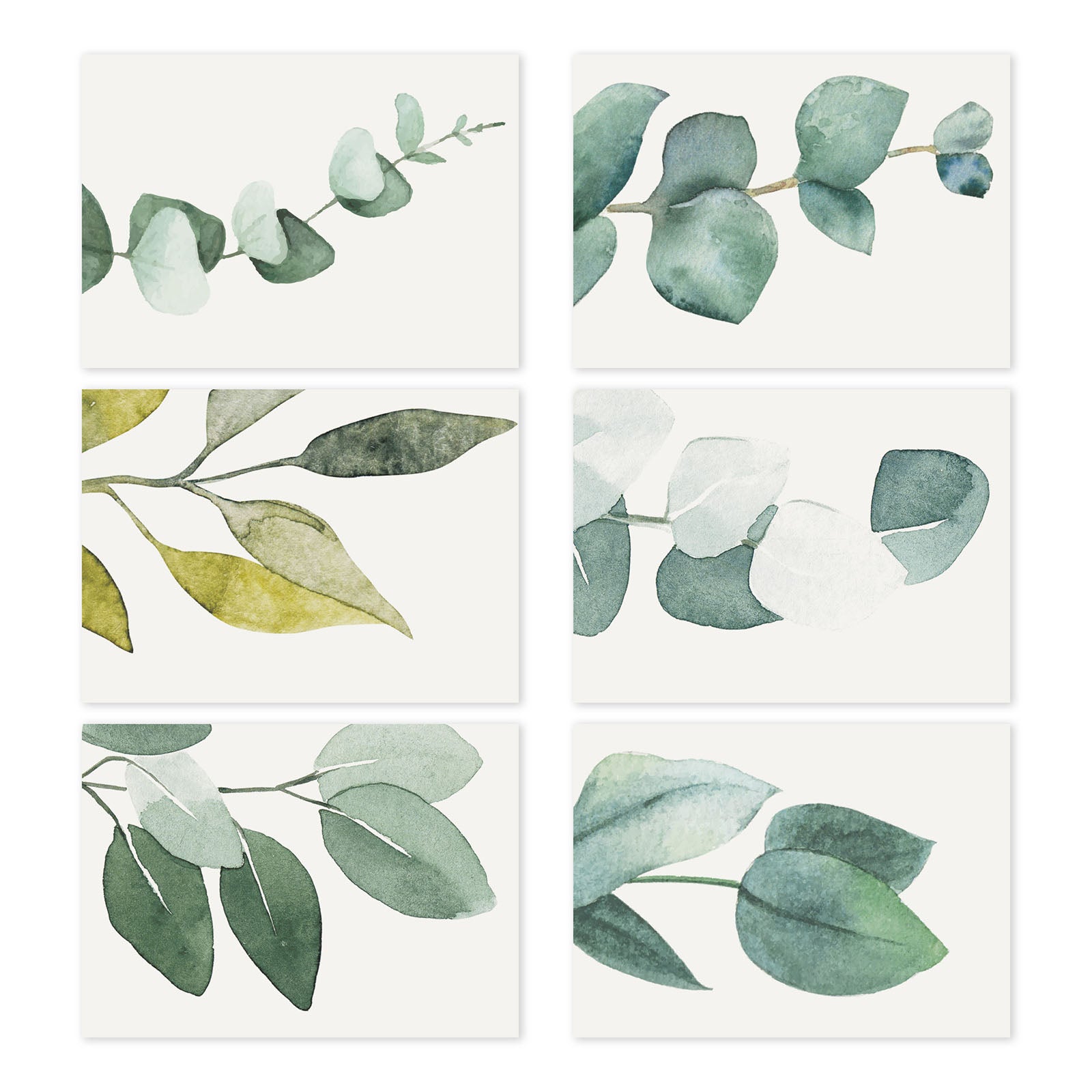 Cabbrix 2025-2026 Magnetic Calendar for Fridge, Botanical Elements