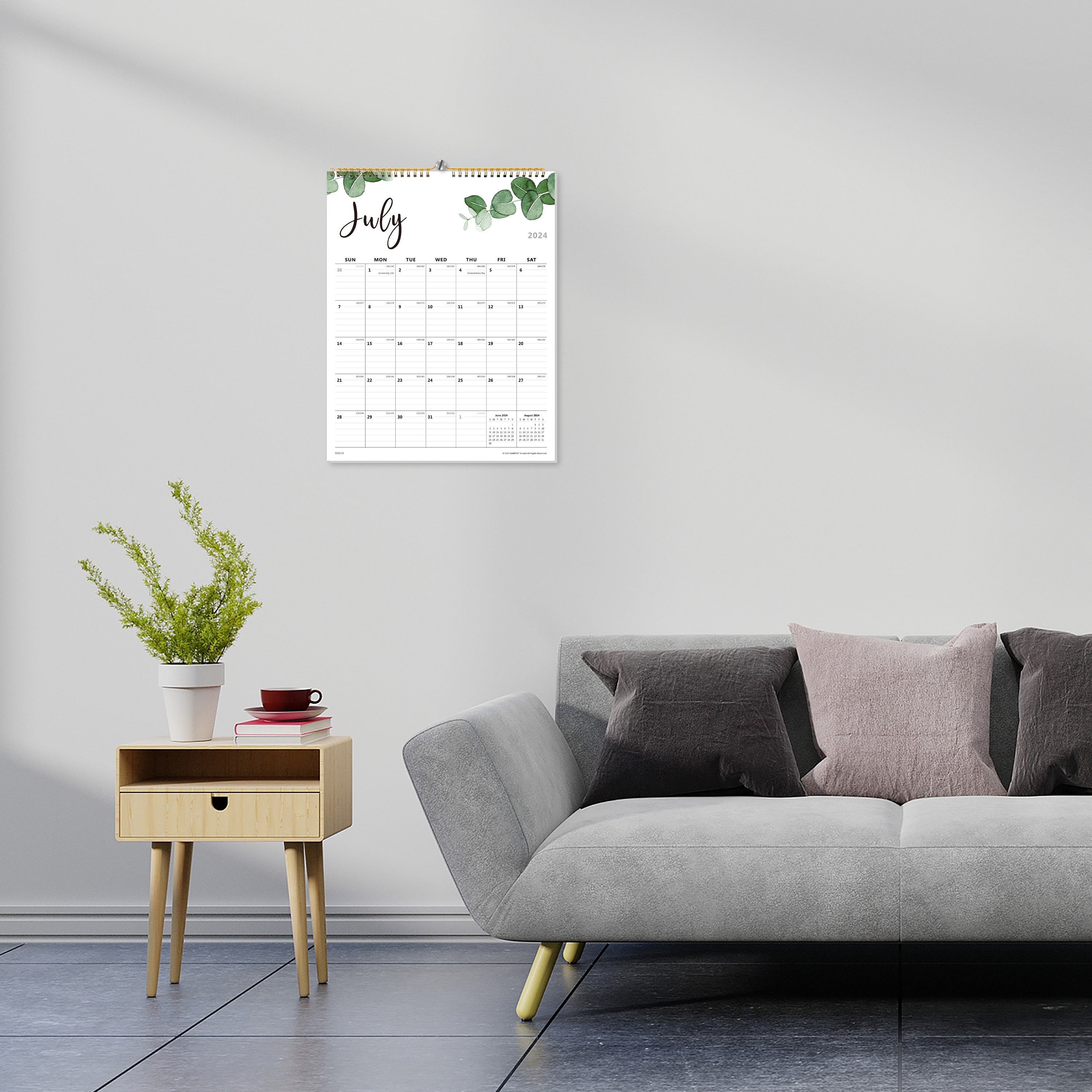 Sep 2024-Dec 2025 Wall Calendar