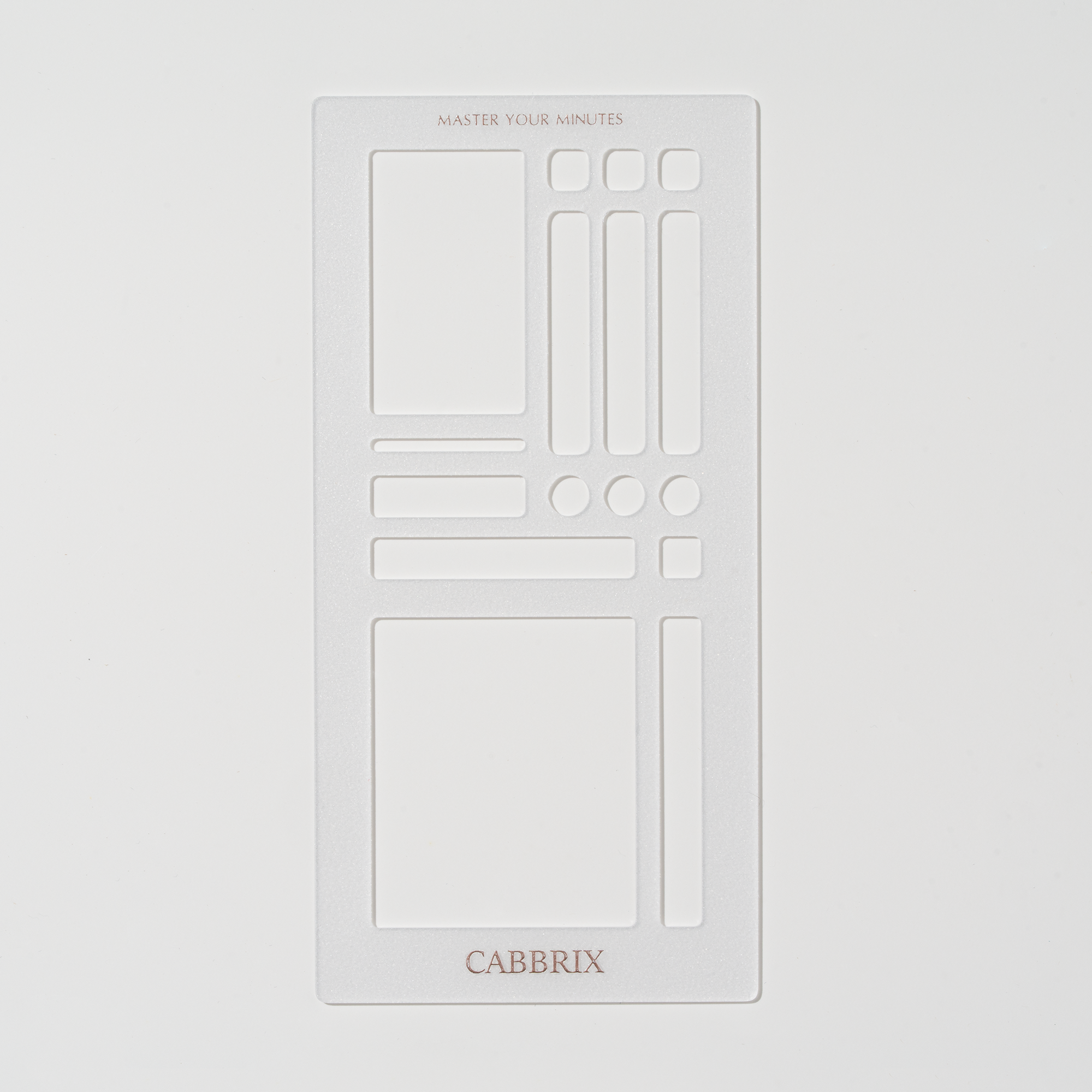 Cabbrix Planner Stencil Set (2pcs)