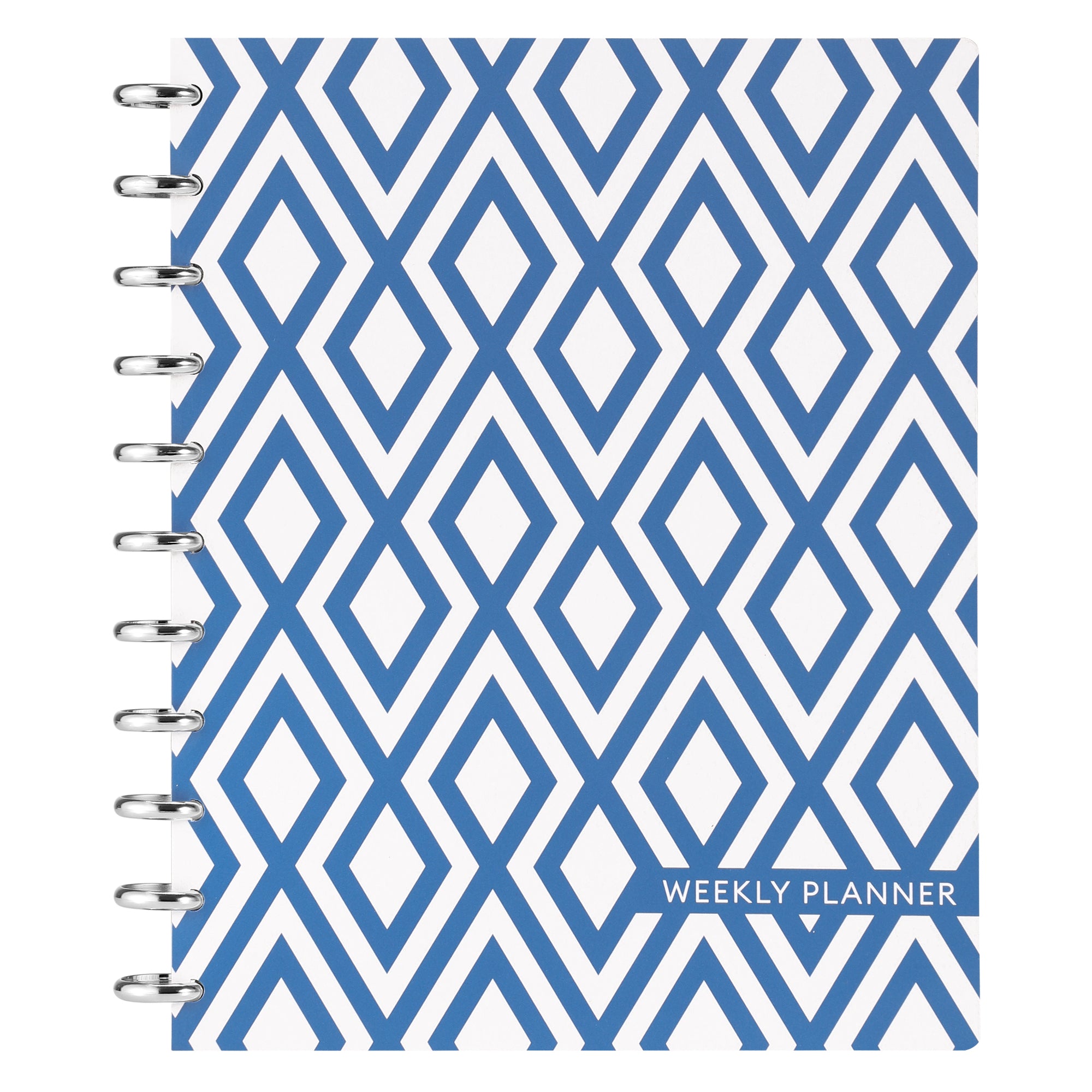 2024-2025 Disc-Bound Weekly Planner 8.5"x11", Geometric